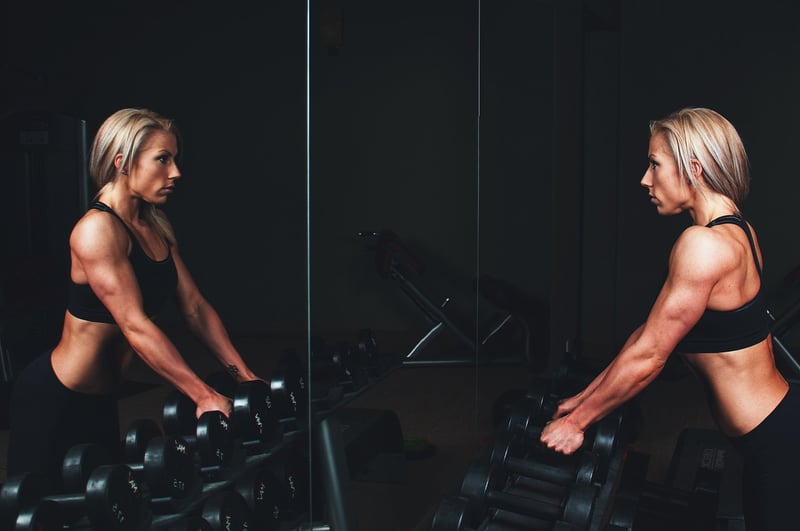 Pilates Fitness Exercise Woman